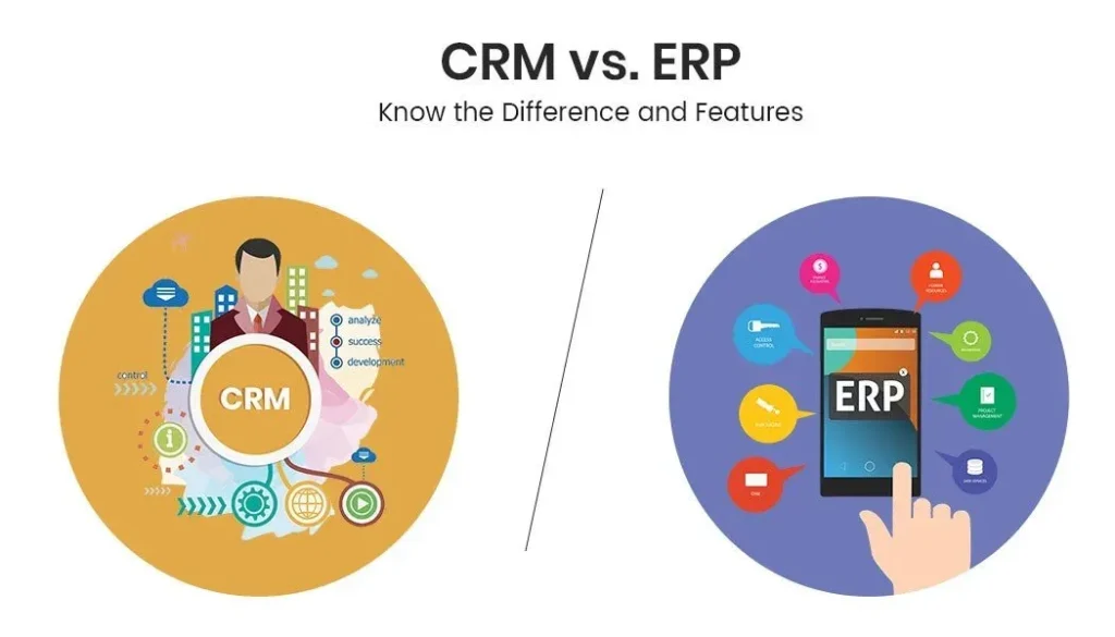 مقایسه CRM و ERP