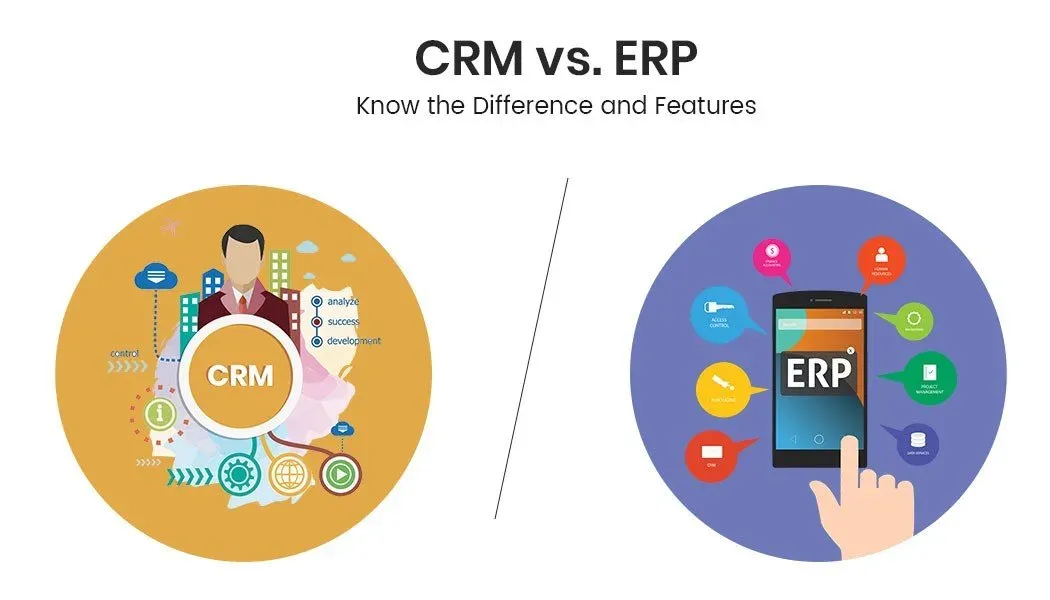 مقایسه CRM و ERP
